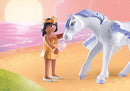 Playmobil Pegasus With Rainbow In The Clouds