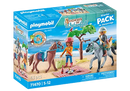 Playmobil Horses Of Waterfall Riding  Trip To The Beach With Amelia And Ben