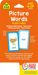 School Zone Picture Words Flash Cards