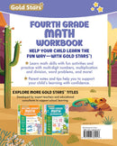 Gold Stars Fourth Grade Math Workbook Ages 9-10