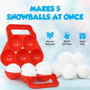 Slippery Racers 5 In 1 Snowball Maker