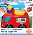Kidoozie Press 'n Zoom Fire Engine