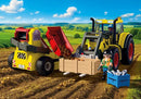 Playmobil Country Large Tractor With Potatoe Harvester