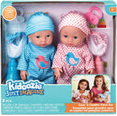 Kidoozie Care 'n Cuddle Twin Doll Set