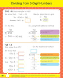 Gold Stars Fourth Grade Math Workbook Ages 9-10
