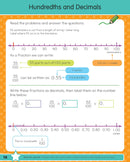 Gold Stars Fourth Grade Math Workbook Ages 9-10
