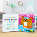 Never Touch A Moody Moose! Sensory Board Book