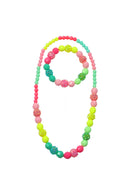 Great Pretenders Vividly Vibrant Necklace and Bracelet Set