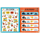 Balloon Stickers Big Trucks Activity Books