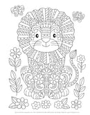 Wild Animals Notebook Doodles Colouring And Activity Book