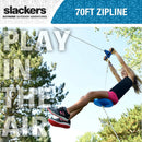 Slackers Zipline Nighthawk 70FT With Spring Brake