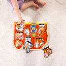 Melissa & Doug Jumbo Peg Puzzle Farm Friends