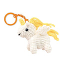 Avenir Crochet Key Ring Kit Curly Unicorn