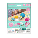 Avenir Crochet Key Ring Kit Curly Unicorn