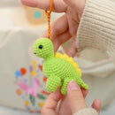 Avenir Crochet Key Ring Kit Baby Stegosaur