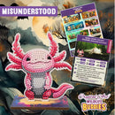 Crystal Art Wildlife Buddies Axolotl