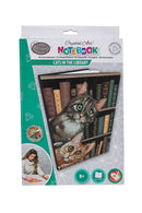 Crystal Art Notebook Kit Cats in the Library