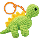 Avenir Crochet Key Ring Kit Baby Stegosaur