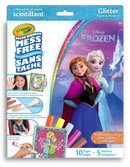 Crayola Color Wonder Mess-Free Glitter Paper & Markers Kit, Disney Frozen