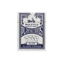 Max Cycle Playing Cards, Plastic Coated Poker Size