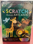 CTG Animals Scratch Art Cards 3 Pages