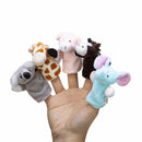 Schylling Plush Finger Puppet Animals