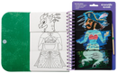 Crocodile Creek Mix And Match Scratch Art Colouring Flip Book Fairy Tale Magic