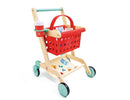Hape Little Shopper's Cart And Basket
