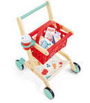 Hape Little Shopper's Cart And Basket