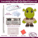 Crystal Art Buddies Shrek