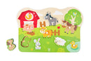 Hape Farmyard Peg Puzzle