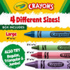 Crayola Ultra-Clean Washable Large Crayons, 16 Colours