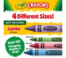 Crayola Jumbo Crayons, 16 Count