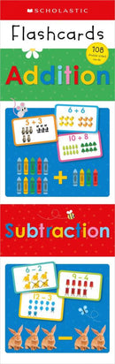 Scholastic Early Learners Addition And Subtraction Flashcards Boxset