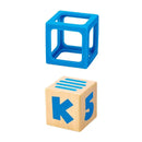 Hape Grip-n-Stack Silicone And Wood Blocks