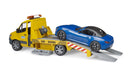 Bruder Sprinter Car Transporter With Roadster and Light And Sound Module 02675