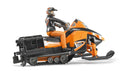 Bruder Snowmobile With Driver And Accessories
