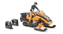 Bruder Snowmobile With Driver And Accessories