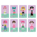 Janod Magnetibook Girls Costumes