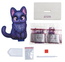 Crystal Art Buddies Midnight Cat