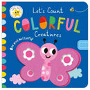Sensory Snuggables Let's Count The Colourful Creatures Cloth Crinkle Book