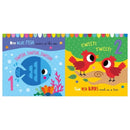 Sensory Snuggables Let's Count The Colourful Creatures Cloth Crinkle Book