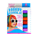 Hair Colouring Chalk 6 Non Toxic Colours