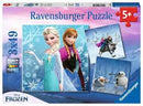Ravensburger 3 X 49 Piece Puzzles Frozen, Winter Adventures