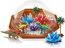 4M Crystal Growing Dinosaur Crystal Terrarium