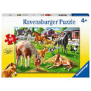 Ravensburger 60 Piece Puzzle Happy Horses