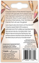 Crayola Colors of the World Skin Tone Crayons, 24 Count