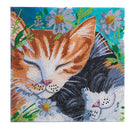 Crystal Art Medium Framed Kit Sleepy Cats